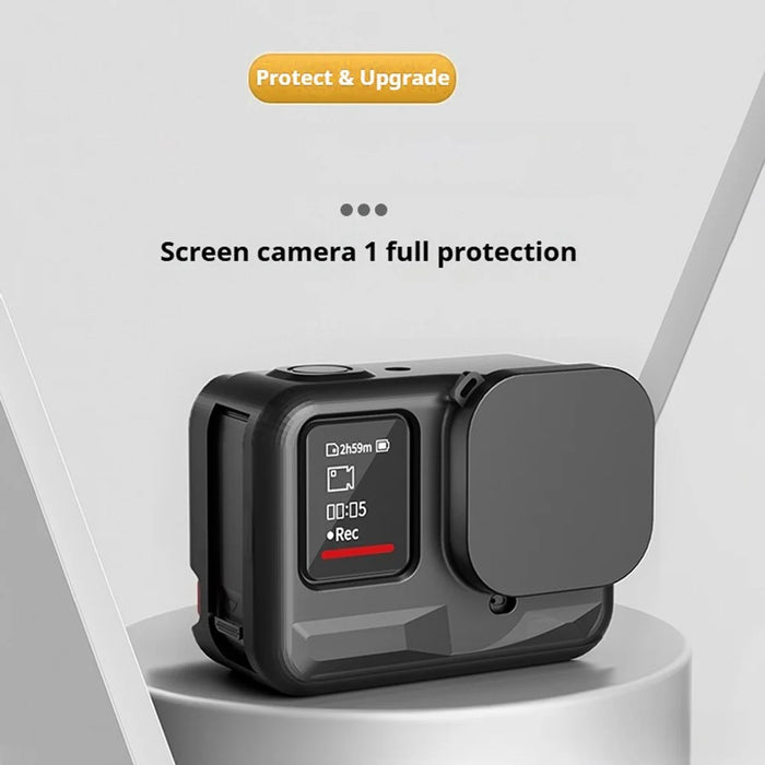 Silicone Case for Insta360 Ace Pro Action Camera Lens Cap Full Body Anti-Dust Protective Cover - 2