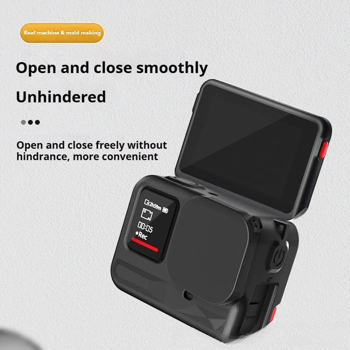 Silicone Case for Insta360 Ace Pro Action Camera Lens Cap Full Body Anti-Dust Protective Cover - 3