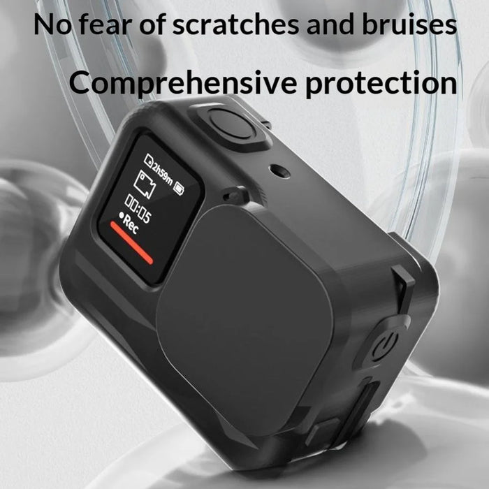 Silicone Case for Insta360 Ace Pro Action Camera Lens Cap Full Body Anti-Dust Protective Cover - 5