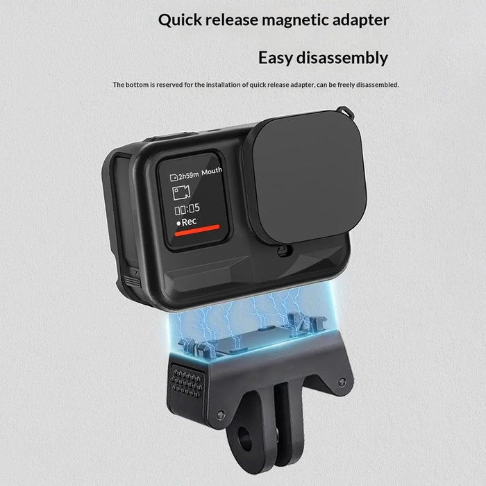 Silicone Case for Insta360 Ace Pro Action Camera Lens Cap Full Body Anti-Dust Protective Cover - 7