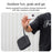 Carrying Case for Insta360 Go Ultra PU Hard Shell Storage Bag Shockproof Waterproof Protective Cover - Black - 4