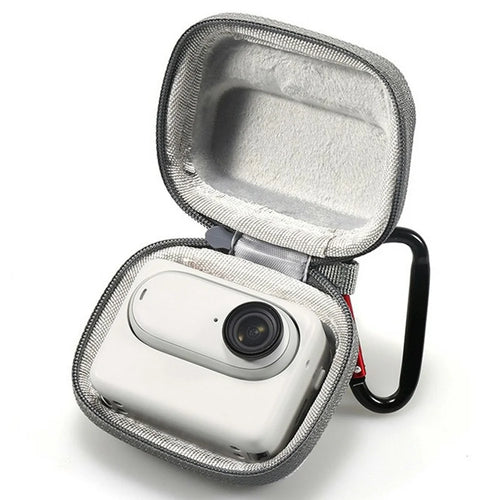 Carrying Case for Insta360 GO 3  /  GO 3S EVA Hard Shell Storage Bag Shockproof Portable Camera Protector - Grey - 1