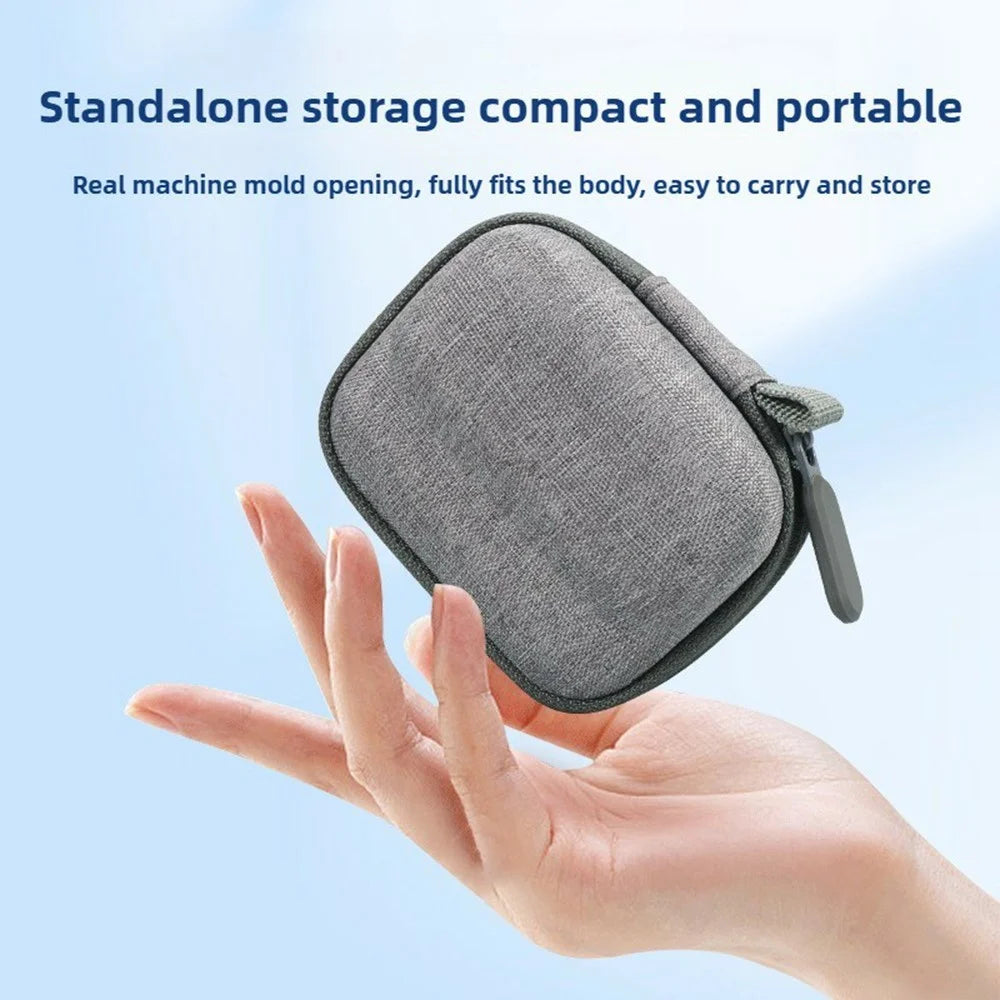 Carrying Case for Insta360 GO 3  /  GO 3S EVA Hard Shell Storage Bag Shockproof Portable Camera Protector - Grey - 5