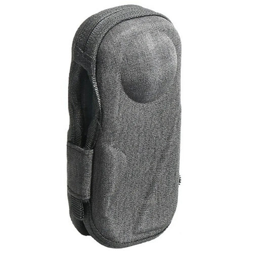 Carrying Case for Insta360 X4  /  X5 EVA Hard Shell Storage Bag Semi-open Zipper Protective Pouch - Dark Grey - 1