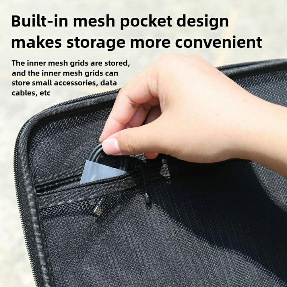 For Insta360 X4  /  X5 Hard Shell Carrying Case EVA Protective Storage Camera Accessories Organizer Bag - 5