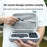 Carrying Case for Insta360 X4  /  X5 All-in-One EVA Hard Shell Storage Bag with Custom Molded Interior Organizer - 6