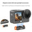 VRIG AC91 Magnetic Quick Release Mount for DJI Osmo Action 6 / 5 Pro / 4 / 3 / Nano / 360 Camera 1 / 4 Screw Base - A0295——AC / 91 - 4