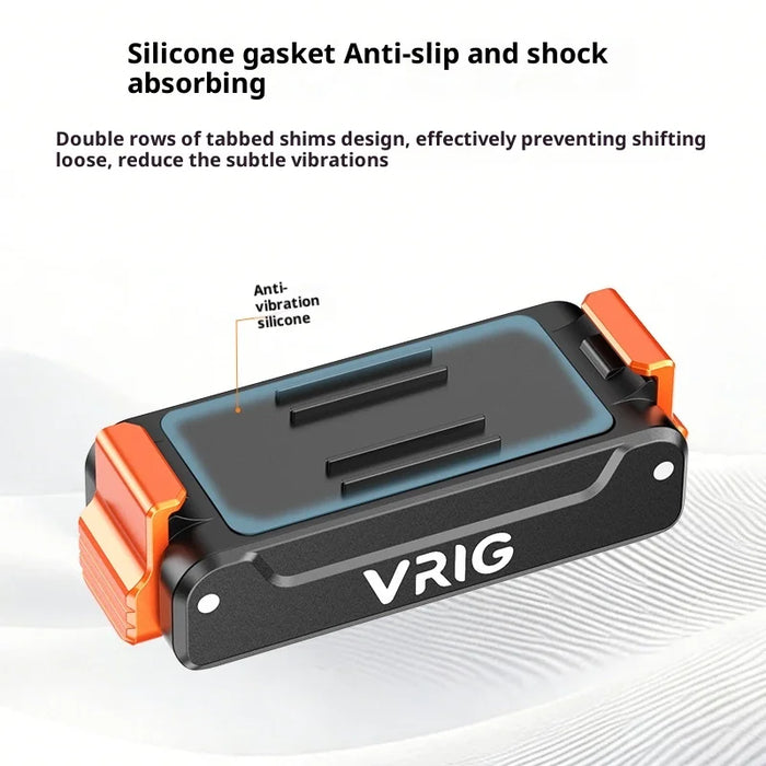 VRIG AC91 Magnetic Quick Release Mount for DJI Osmo Action 6 / 5 Pro / 4 / 3 / Nano / 360 Camera 1 / 4 Screw Base - A0295——AC / 91 - 5