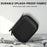 BRDRC Standard Kit Carrying Pouch for DJI Osmo Action 6  /  5 Pro  /  4 Hard Shell Case Shockproof Storage Bag with Wrist Strap & Carabiner - Black - 4