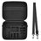 BRDRC All-in-One Carrying Case for DJI Osmo Action 6 Precision Molding Shockproof Storage Bag with Shoulder Strap - Black - 1