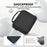 BRDRC All-in-One Carrying Case for DJI Osmo Action 6 Precision Molding Shockproof Storage Bag with Shoulder Strap - Black - 6