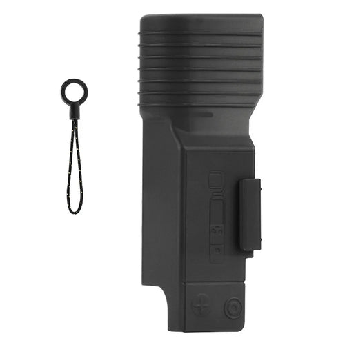 BRDRC Protective Case for DJI Osmo Pocket 4  /  3 Hard Shell Shockproof Cover with Lanyard - Black - 1