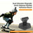 SUNNYLIFE for DJI Osmo Nano/Action 6 Magnetic Mount Quick Release Flexible Adhesive Base - Black - 2