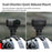 SUNNYLIFE for DJI Osmo Nano/Action 6 Magnetic Mount Quick Release Flexible Adhesive Base - Black - 5