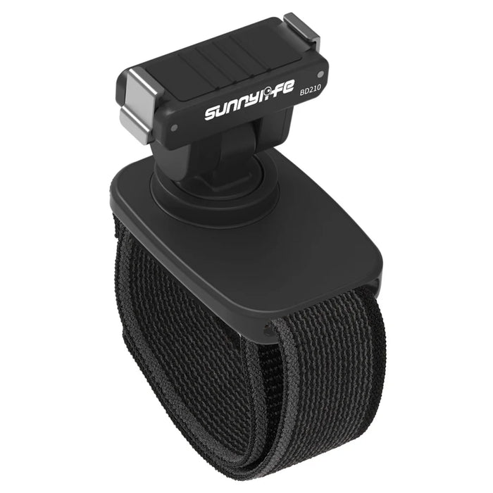 SUNNYLIFE For DJI Osmo Nano Magnetic Quick Release Adjustable Wrist Strap Camera Magic Tape Band - Black - 1