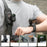 SUNNYLIFE For DJI Osmo Nano Magnetic Quick Release Adjustable Wrist Strap Camera Magic Tape Band - Black - 3