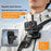 SUNNYLIFE Magnetic Backpack Clip for for Insta360 X4 Air / X5 / Ace Pro 2 / Ace / Ace Pro Action Camera Mount Crocodile Clamp - Black - 2