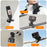 SUNNYLIFE Magnetic Backpack Clip for for Insta360 X4 Air / X5 / Ace Pro 2 / Ace / Ace Pro Action Camera Mount Crocodile Clamp - Black - 5