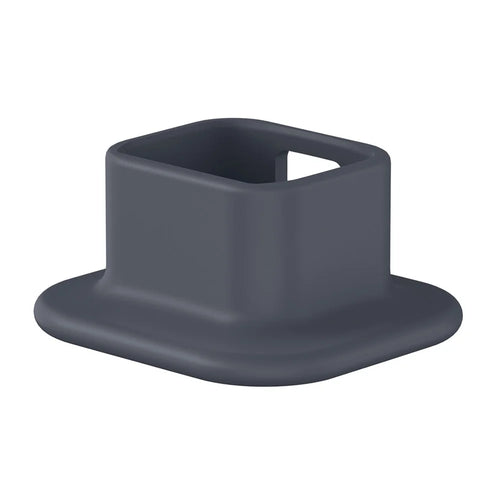 Silicone Base Stand for DJI Osmo Pocket 4  /  Pocket 3 Non-slip Desktop Mount Food Grade Stabilizer Holder - Grey Black - 1