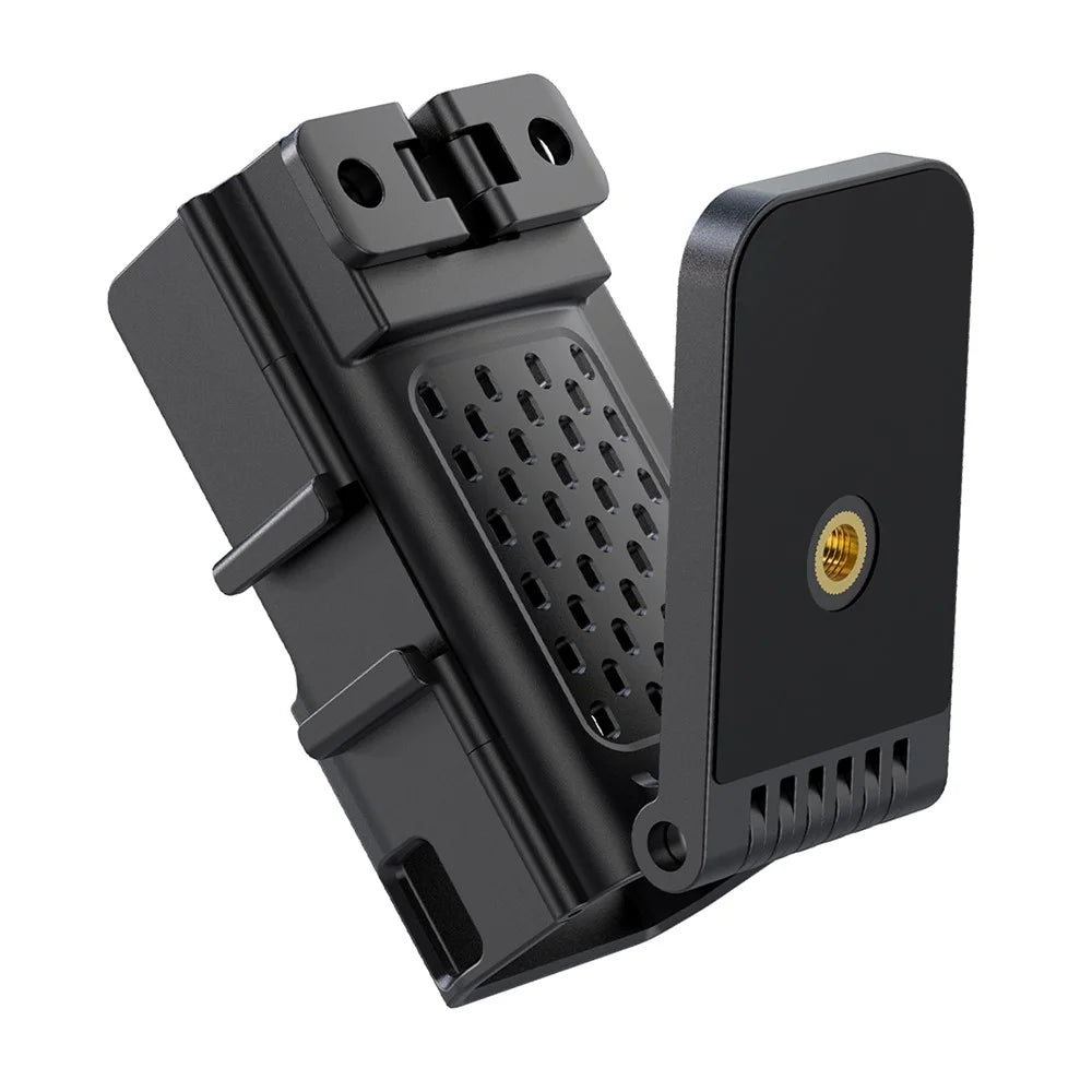 Multi-Functional Magnetic Mount Stand for DJI Osmo Pocket 4 Adjustable Angle Expandable Base Bracket - Black - 1