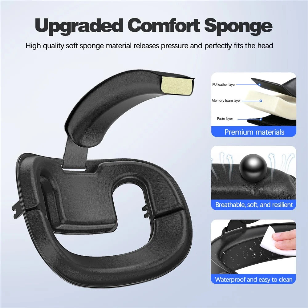 Head Mount Strap for DJI Action  /  Insta360  /  GoPro Sports Camera Headset Stand POV Shooting Bracket - 7