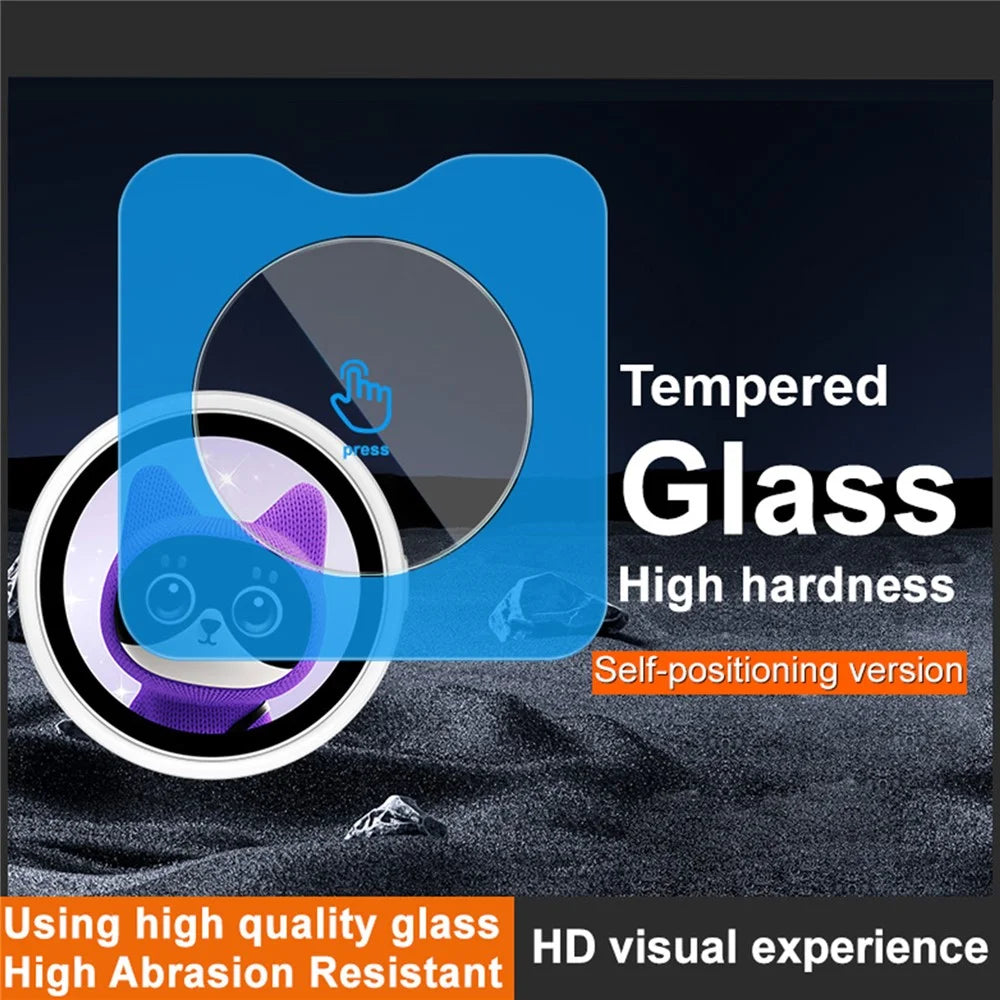 IMAK For Oppo Bubble Tempered Glass Screen Protector Self-positioning Film - Transparent - 3