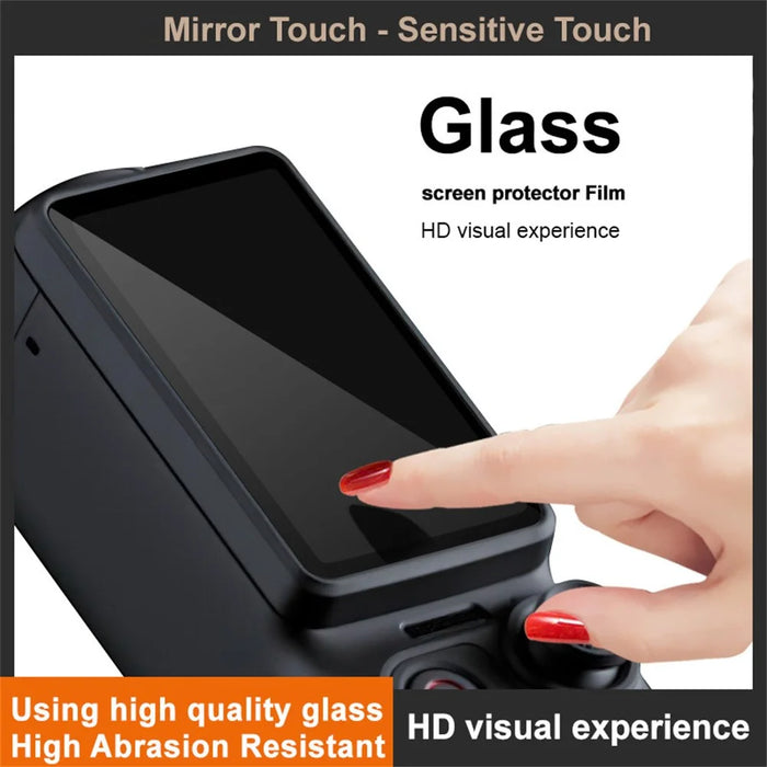 IMAK For DJI Osmo Pocket 4P Camera Tempered Glass Screen Protector + Lens Protector Kit - Transparent - 5