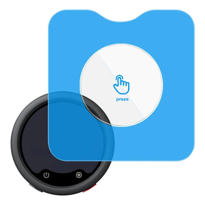 IMAK For Insta360 Mic Pro Tempered Glass Screen Protector Self-positioning Film - Transparent - 1