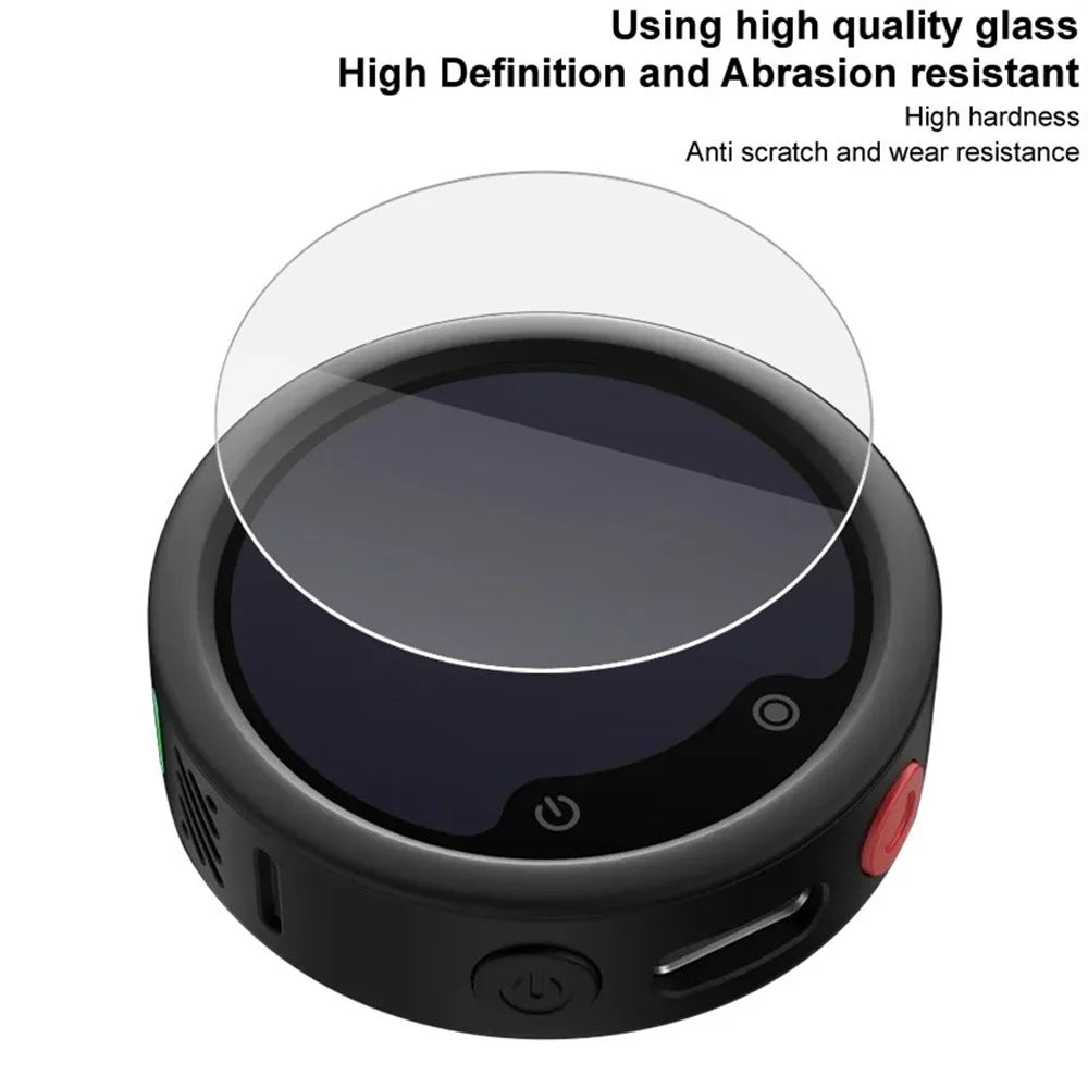 IMAK For Insta360 Mic Pro Tempered Glass Screen Protector Self-positioning Film - Transparent - 5