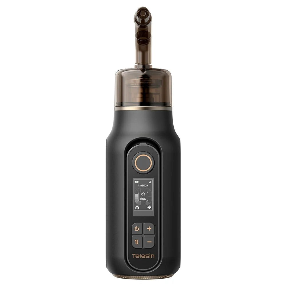 TELESIN P5-MCS-27 Fog Machine Portable Handheld Smoke Generator with Wireless Remote for Film Photography - Black - 1