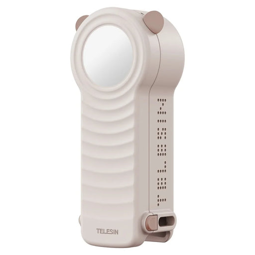 TELESIN S6-FMS-29WH-TDJ For DJI Osmo Pocket 4 / 3 Case PC + TPU Protective Cover with Shoulder Strap - White - 1