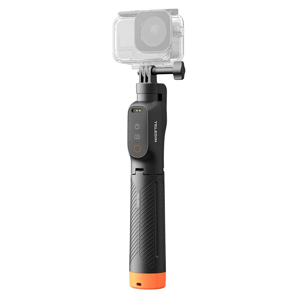 TELESIN S1-TSS-07-TDJ 3 in 1 Floating Handle for DJI Osmo Action 6 / 5 Pro / 4 Underwater Remote Selfie Stick Bluetooth-compatible Tripod - 1