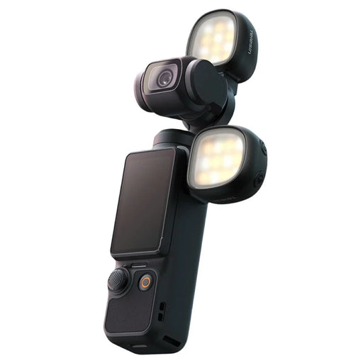 TELESIN S5-BGD-23-TDJ 2Pcs Mini Fill Light for DJI Osmo Pocket 4 / 4P Magnetic 3 Color Temp LED Video Light - Black - 1