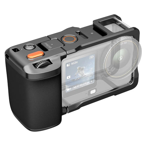 TELESIN S6-FMS-39-TDJ For DJI Osmo Action 6 Remote Street Photography Kit , Camera Cage with Bluetooth-compatible Remote Handle - Black - 1