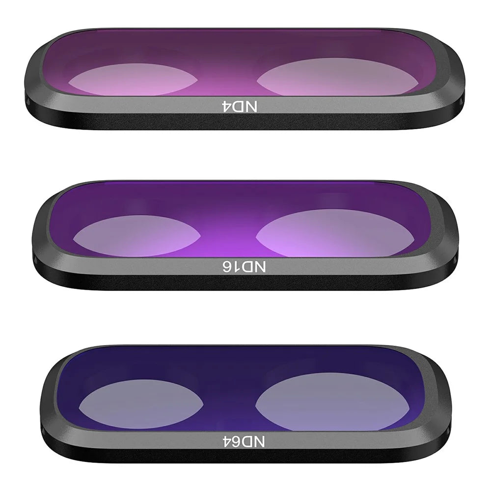 TELESIN S5-FLT-82-TIS 3Pcs / Set ND4+ND16+ND64 Filter for Insta360 Luna Ultra Magnetic Optical Glass Camera Lens Filter - 2