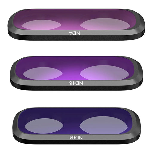 TELESIN S5-FLT-82-TIS 3Pcs / Set ND4+ND16+ND64 Filter for Insta360 Luna Ultra Magnetic Optical Glass Camera Lens Filter - 2