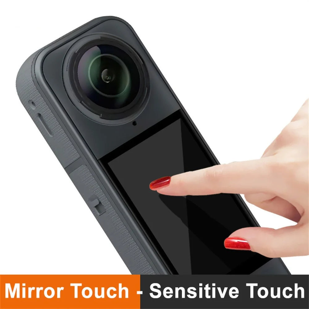 IMAK for Insta360 X5 Camera Screen Protector PMMA HD Clear Anti-Scratch Sensitive Touch Film - Transparent - 6