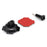 360 Degree Rotating Helmet Mount for GoPro Action Camera Quick Release Adhesive Base - Black - 1