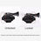 360 Degree Rotating Helmet Mount for GoPro Action Camera Quick Release Adhesive Base - Black - 7