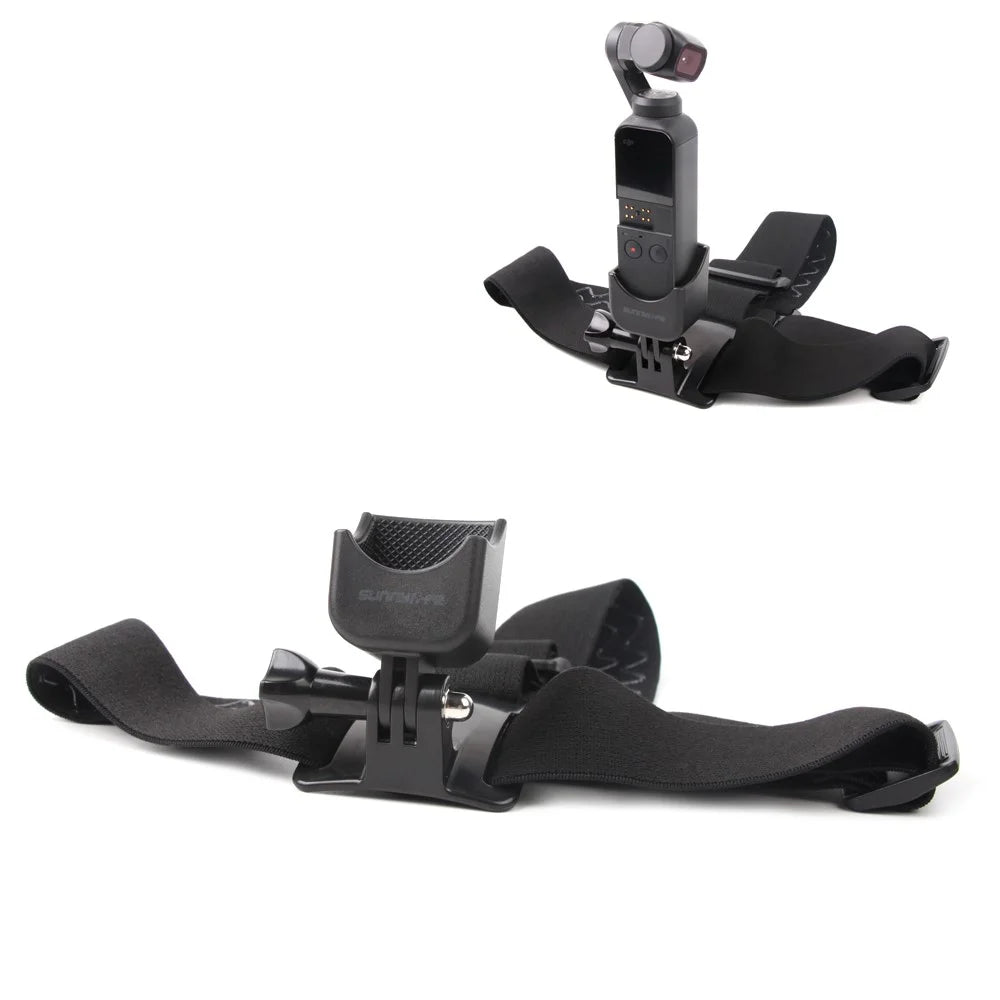 Head Band Wearing Belt Strap and Adapter for OSMO Pocket 2 - 1