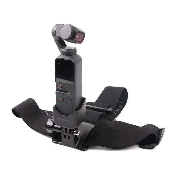 Head Band Wearing Belt Strap and Adapter for OSMO Pocket 2 - 4
