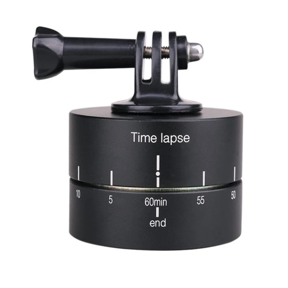 360 Degree Panoramic Rotating Time Lapse Stabilizer Tripod Adapter for Gopro DSLR Camera - 1