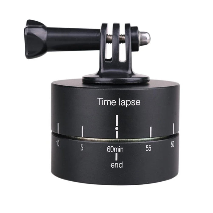 360 Degree Panoramic Rotating Time Lapse Stabilizer Tripod Adapter for Gopro DSLR Camera - 1