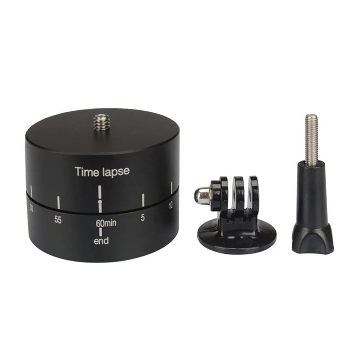 360 Degree Panoramic Rotating Time Lapse Stabilizer Tripod Adapter for Gopro DSLR Camera - 5
