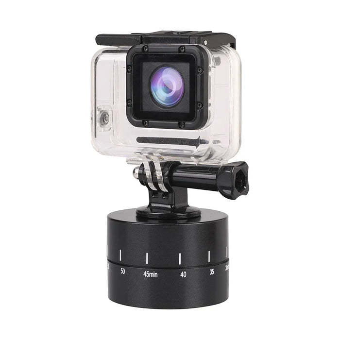 360 Degree Panoramic Rotating ABS Time Lapse Stabilizer Tripod Adapter for Gopro DSLR Camera - 5