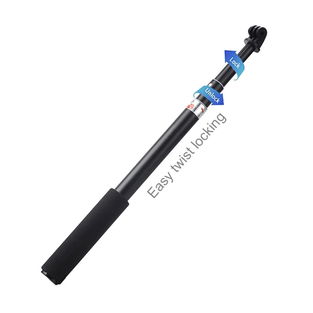 29-Inch Long Aluminum Alloy Camera Selfie Stick for GoPro Hero9 8 7 6 5 Sjcam Sj8 Yi 4K Eken H9 - 3