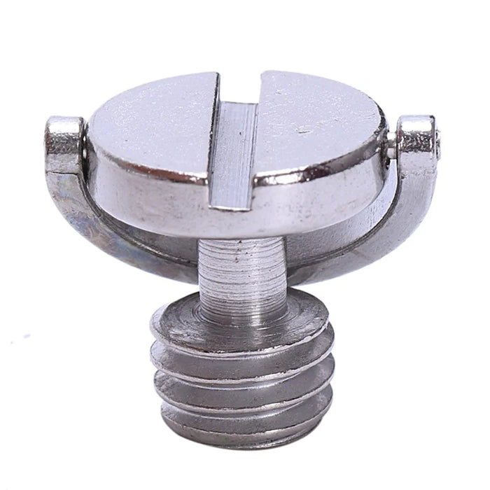 Longer Shaft D-ring Screw 3/8 inch Thread Camera Tripod Quick Release Plate Ballhead Fixing Screw Adapter - 6