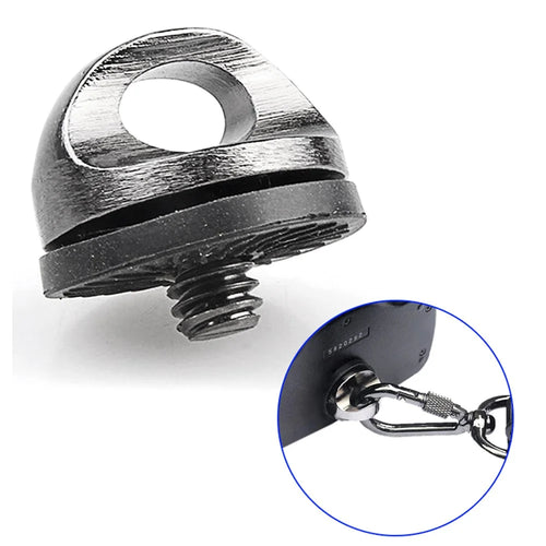 1/4 inch Screw Adapter Strap Safety Connector for Digital SLR Camera Belt Shoulder Strap Screw - 1