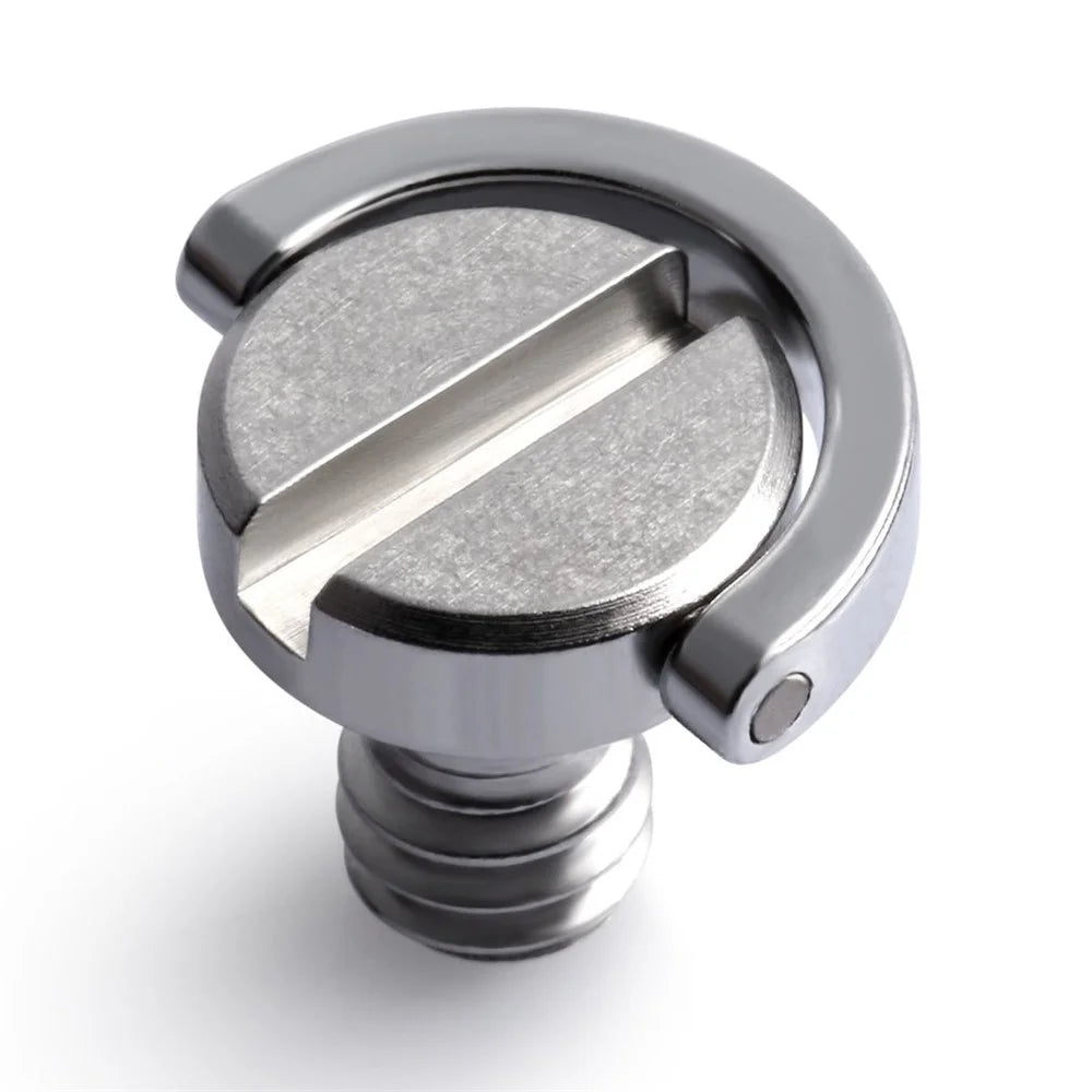 1/4 inch Camera Screw D-Ring Adapter for Tripod Monopod Quick Release Plate Camera Screw - 3