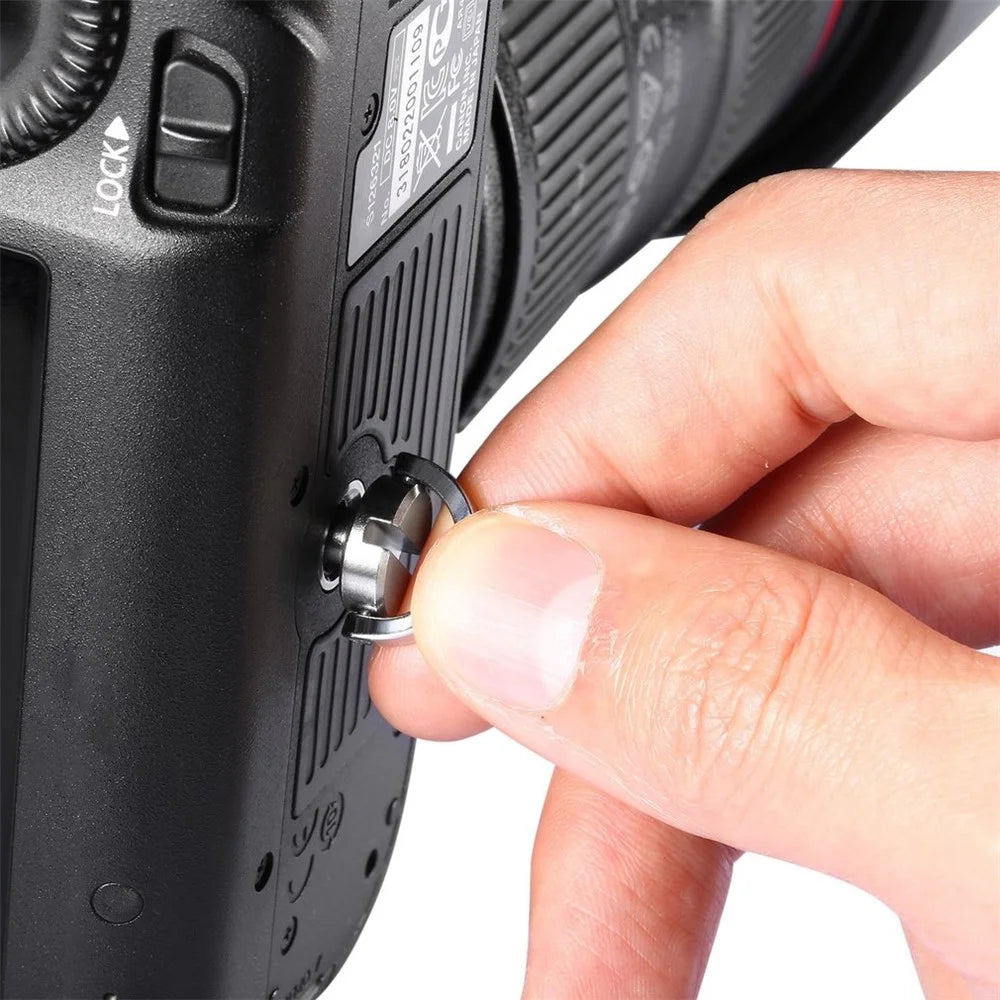 1/4 inch Camera Screw D-Ring Adapter for Tripod Monopod Quick Release Plate Camera Screw - 7